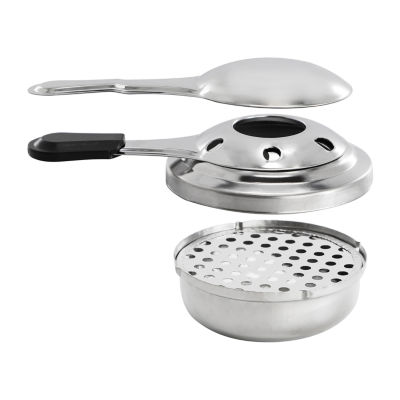 MegaChef Enameled Cast Iron Fondue Set