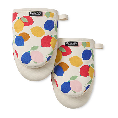Sur La Table Kitchen Essentials 2-pc. Mini Oven Mitt Set, One Size, Yellow
