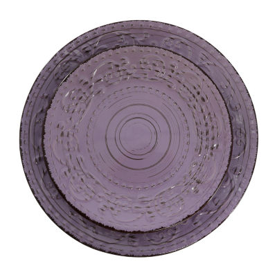 Elama Malibu Mica 16-pc. Stoneware Dinnerware Set