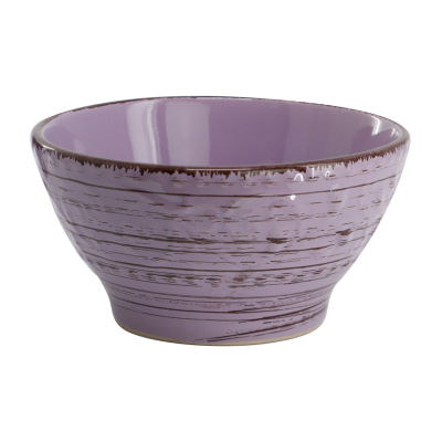 Elama Malibu Mica 16-pc. Stoneware Dinnerware Set