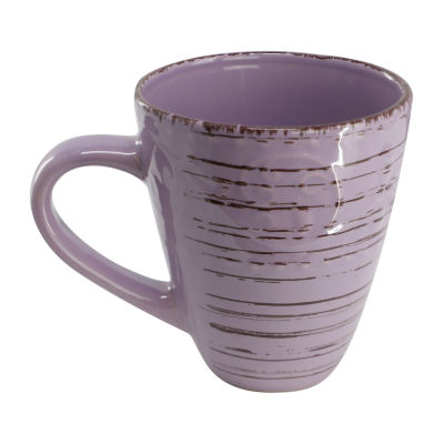 Elama Malibu Mica 16-pc. Stoneware Dinnerware Set