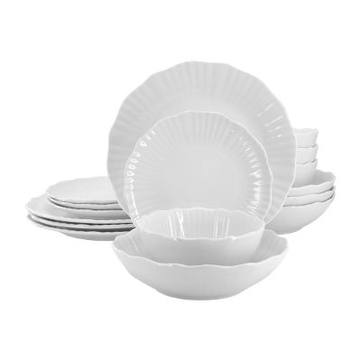 Elama Millie 16-pc. Porcelain Dinnerware Set 975117550M, Color