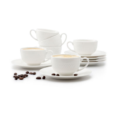 Elama Luna 12 Piece 3 Ounce Espresso Cup
