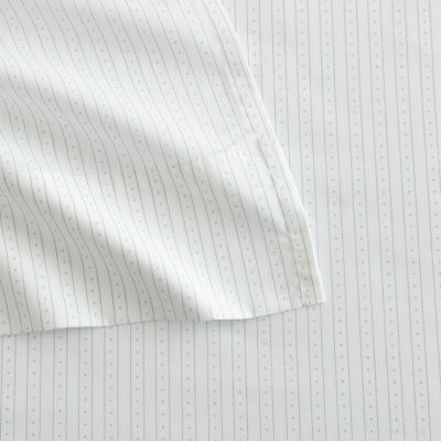 Martha Stewart Dottie Stripe Sheet Set
