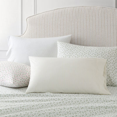 Martha Stewart Dottie Stripe Sheet Set