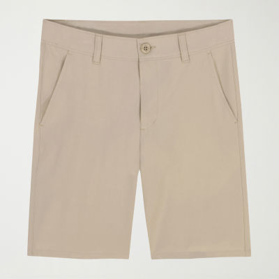 IZOD Performance Little & Big Kid Boys 9" Adjustable Waist Stretch Fabric Chino Short