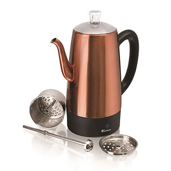 Hamilton Beach 12-Cup Electric Percolator Coffee Pot Stainless Steel