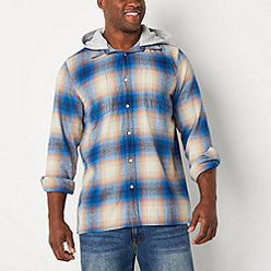 Hooded+neck Flannel Shirts Shirts for Men - JCPenney Hooded+neck Flannel Shirts Shirts for Men - JCPenney