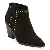 Jcpenney black booties best sale