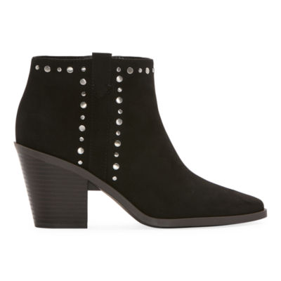 a.n.a Womens Darlin Stacked Heel Booties