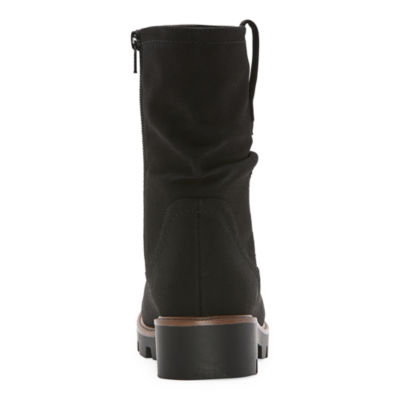 St. John's Bay Womens Gene Block Heel Slouch Boots