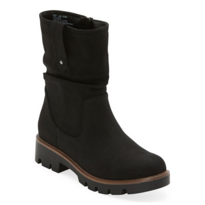 St. John's Bay Womens Gene Flat Heel Slouch Boots