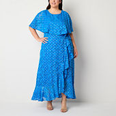 Danny Nicole Plus Size Blue Dresses for Women JCPenney