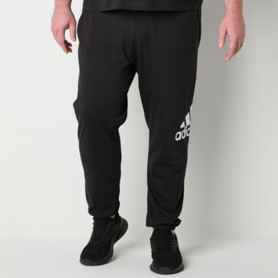 adidas Mens Mid Rise Big and Tall Jogger Pant