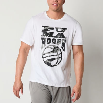 PUMA Big and Tall Mens Crew Neck Short Sleeve Graphic T-Shirt