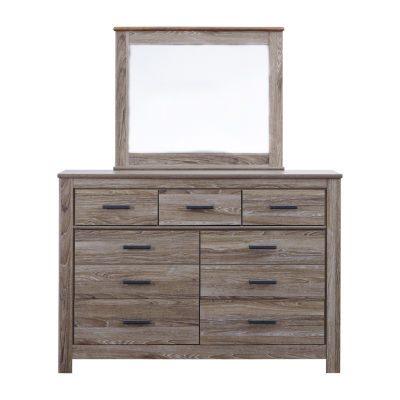 Signature Design by Ashley® Zelik Dresser with Mirror