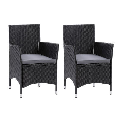 Parksville Patio Collection 5-Piece Dining Set With Arm Chairs