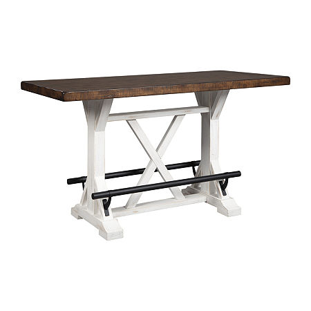 Signature Design By Ashley Valebeck Pub Table, One Size, Brown