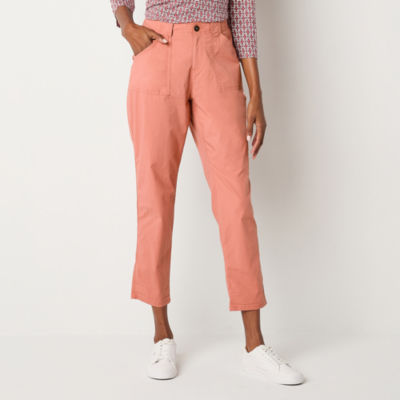 Liz Claiborne Mid Rise Cropped Pants