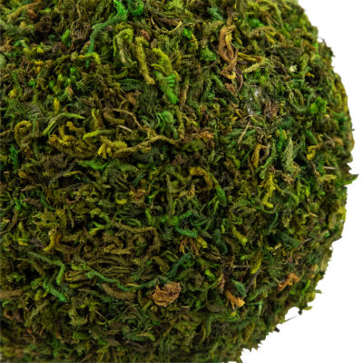 Northlight 16" Moss Ball Potted Tree Artificial Plant