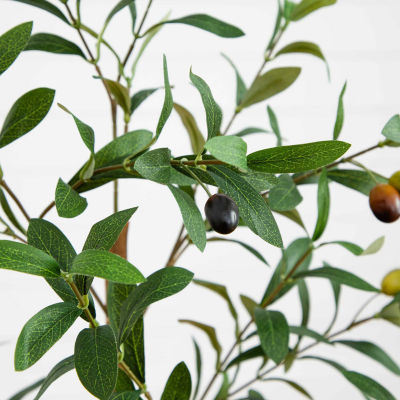 Nearly Natural 3' Olive With Natural Trunk Artificial Plant