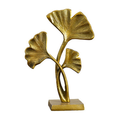Nearly Natural 15" Gold Leaf Figurine