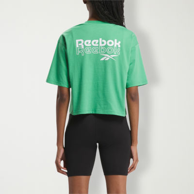 Reebok Womens Crew Neck Short Sleeve T-Shirt