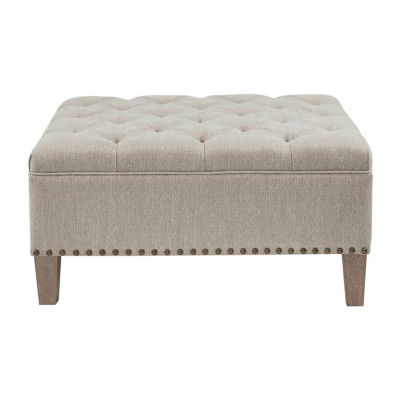 Madison Park Alice Living Room Collection Upholstered Ottoman