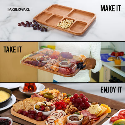 Farberware Build A Board Divided Tray