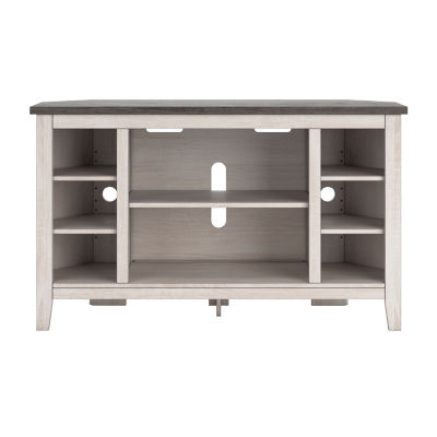 Signature Design by Ashley® Dorrinson 48'' Corner TV Stand with 5 Shelves