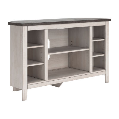 Signature Design by Ashley® Dorrinson 48'' Corner TV Stand with 5 Shelves