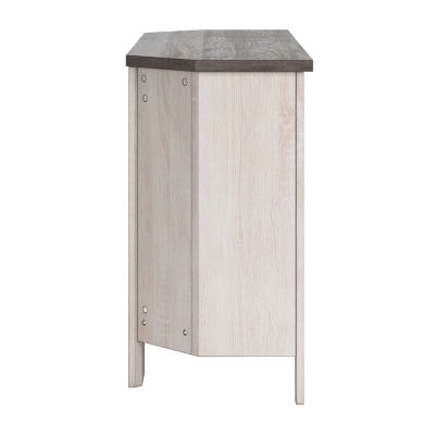 Signature Design by Ashley® Dorrinson 48'' Corner TV Stand with 5 Shelves