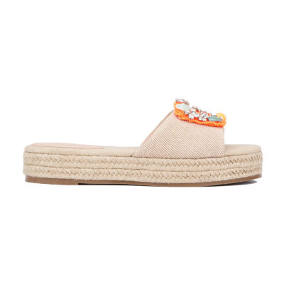 New York & Company Womens Tao Espadrille Flat Sandals