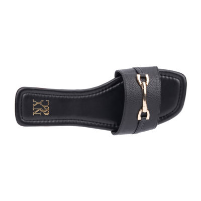 New York & Company Womens Naia Flat Sandals
