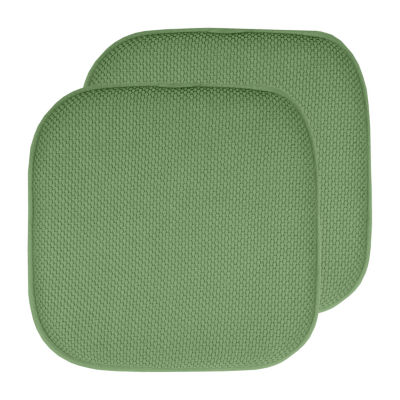 Sweet Home Collection™ Honeycomb Memory Foam No Slip Back 16" x Chair Pad Cushion