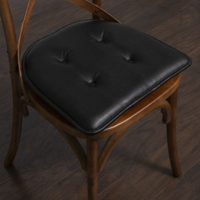 Sweet Home Collection Faux Leather U-Shape Dining Cushion