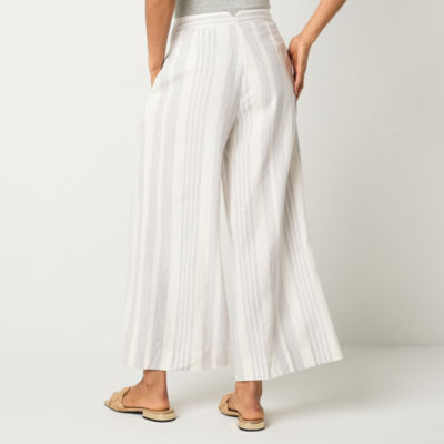 Worthington Mid Rise Tall Cropped Pants