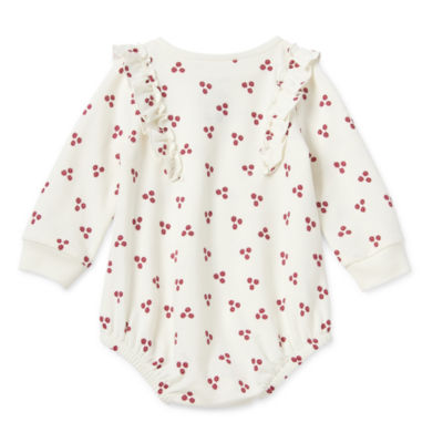 Okie Dokie Baby Girls Long Sleeve Romper