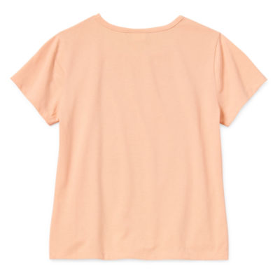Avalanche Big Girls Round Neck Short Sleeve Graphic T-Shirt