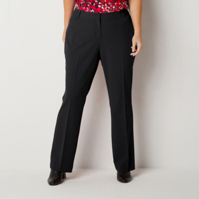 Liz Claiborne-Plus Audra Straight Fit Trouser