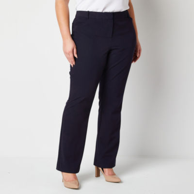 Liz Claiborne Audra Womens Straight Fit Trouser