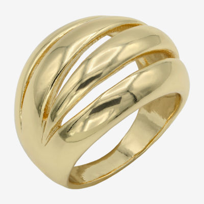 Bijoux Bar Gold Tone 4MM Band