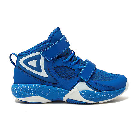 SHAQ Radiate Little & Big Boys Basketball Shoes, 4 Medium, Blue