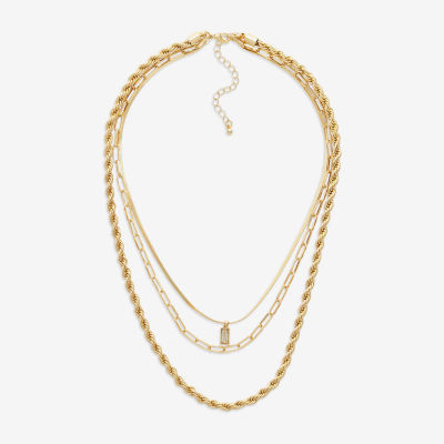 Mixit Womens Hypoallergenic 20 Inch Strand Necklace