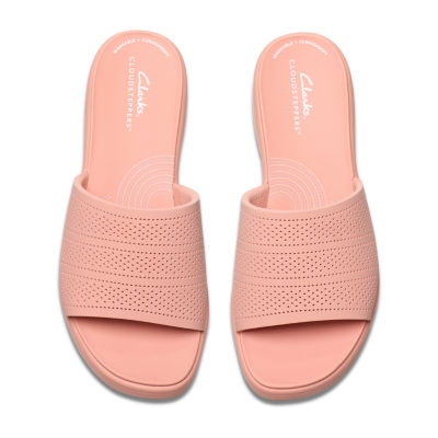 Clarks Cloudsteppers Womens Drift Twist Slide Sandals JCPenney