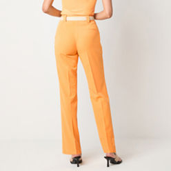Straight Leg Orange Pants for Women - JCPenney