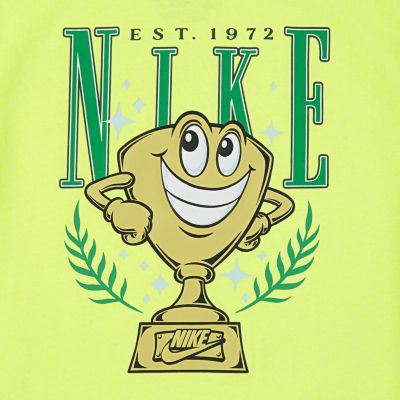 Nike Toddler Boys Crew Neck Short Sleeve Regular Fit Graphic T-Shirt