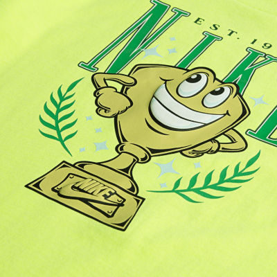 Nike Toddler Boys Crew Neck Short Sleeve Regular Fit Graphic T-Shirt