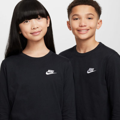 Nike Big Kid Unisex Crew Neck Long Sleeve T-Shirt