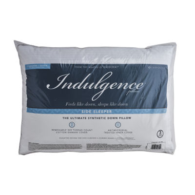 Indulgence Down Alternative Side Sleeper Pillow, Color: White - JCPenney